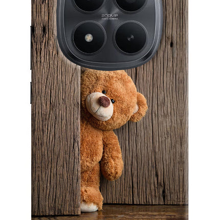 Teddy Wooden Redmi Note 15 Pro+ 5G Hard Case Back Cover by Casekaro
