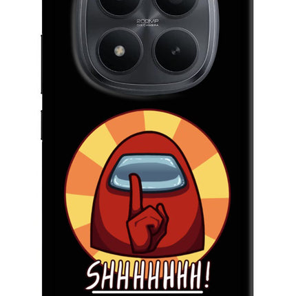 Among Us Shhh! Redmi Note 15 Pro+ 5G Hard Case Back Cover by Casekaro