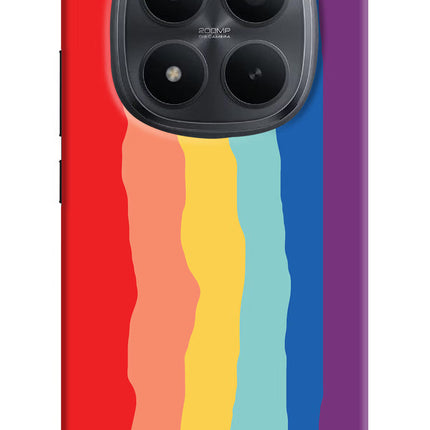Rainbow Redmi Note 15 Pro+ 5G Hard Case Back Cover by Casekaro