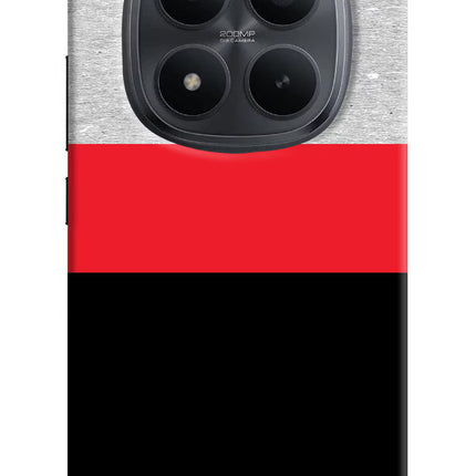 Tri Color Pattern Redmi Note 15 Pro+ 5G Hard Case Back Cover by Casekaro