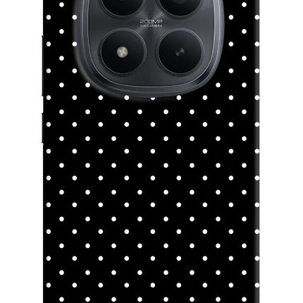 White Dots Redmi Note 15 Pro+ 5G Hard Case Back Cover by Casekaro