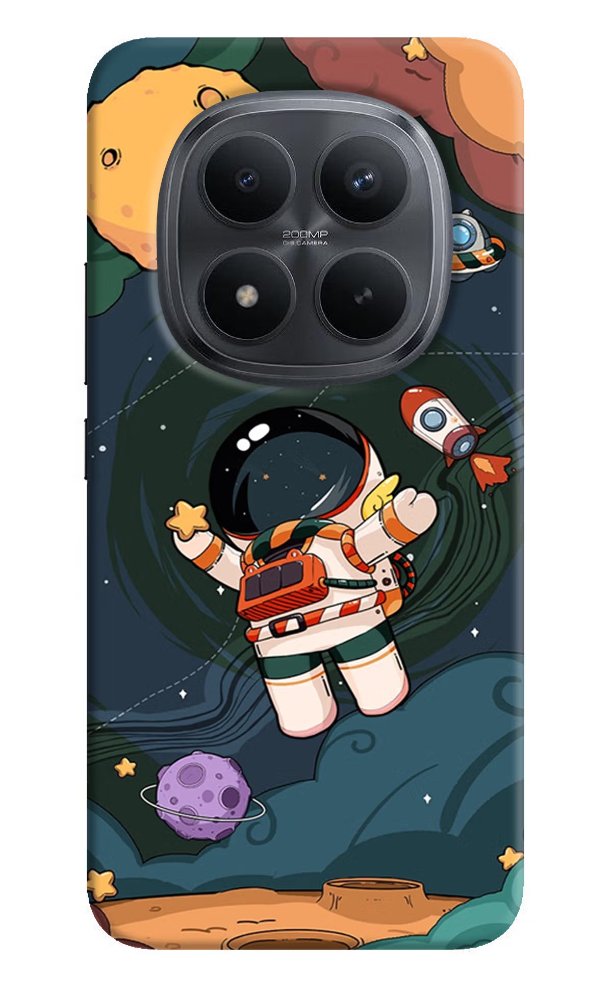 Cartoon Astronaut Redmi Note 15 Pro+ 5G Back Cover