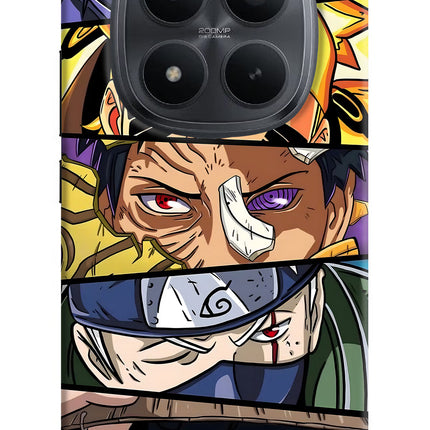 Naruto Character Redmi Note 15 Pro+ 5G Hard Case Back Cover by Casekaro