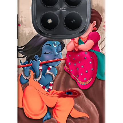 Radhe Krishna Redmi Note 15 Pro+ 5G Hard Case Back Cover by Casekaro