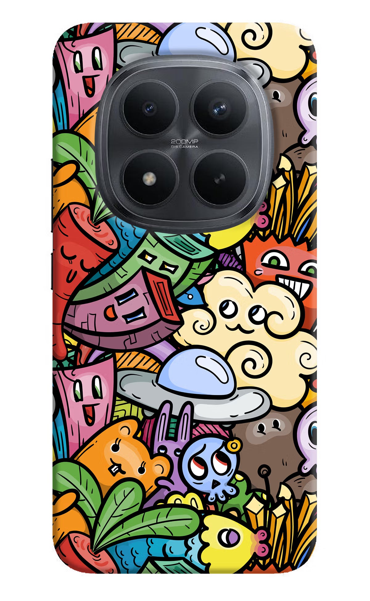 Veggie Doodle Redmi Note 15 Pro+ 5G Back Cover