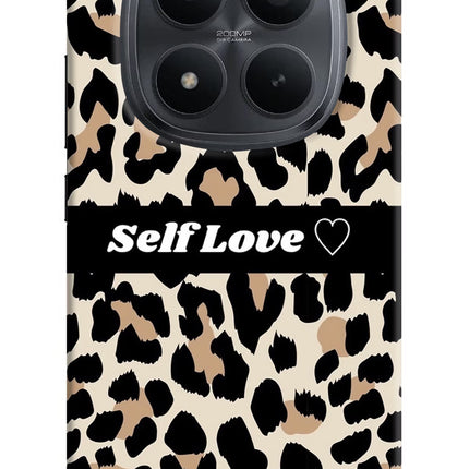 Leopard Print Self Love Redmi Note 15 Pro+ 5G Hard Case Back Cover by Casekaro