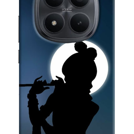 Shri Krishna Silhouette Redmi Note 15 Pro+ 5G Hard Case Back Cover by Casekaro
