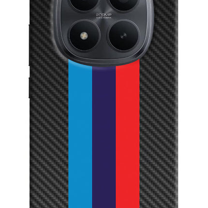BMW Stripes Pattern Redmi Note 15 Pro+ 5G Hard Case Back Cover by Casekaro