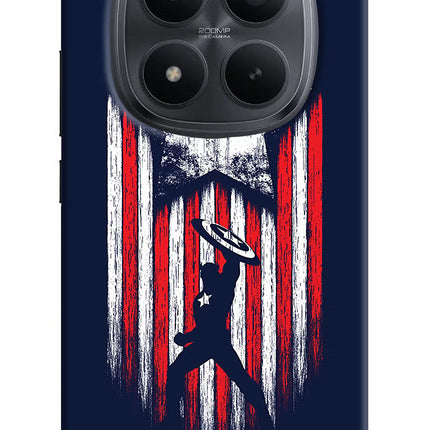 Captain America Marvel Art Redmi Note 15 Pro+ 5G Hard Case Back Cover by Casekaro