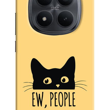 Ew People Catitude Redmi Note 15 Pro+ 5G Hard Case Back Cover by Casekaro