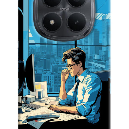 Focused Hustler (AI Generated) Redmi Note 15 Pro+ 5G Hard Case Back Cover by Casekaro