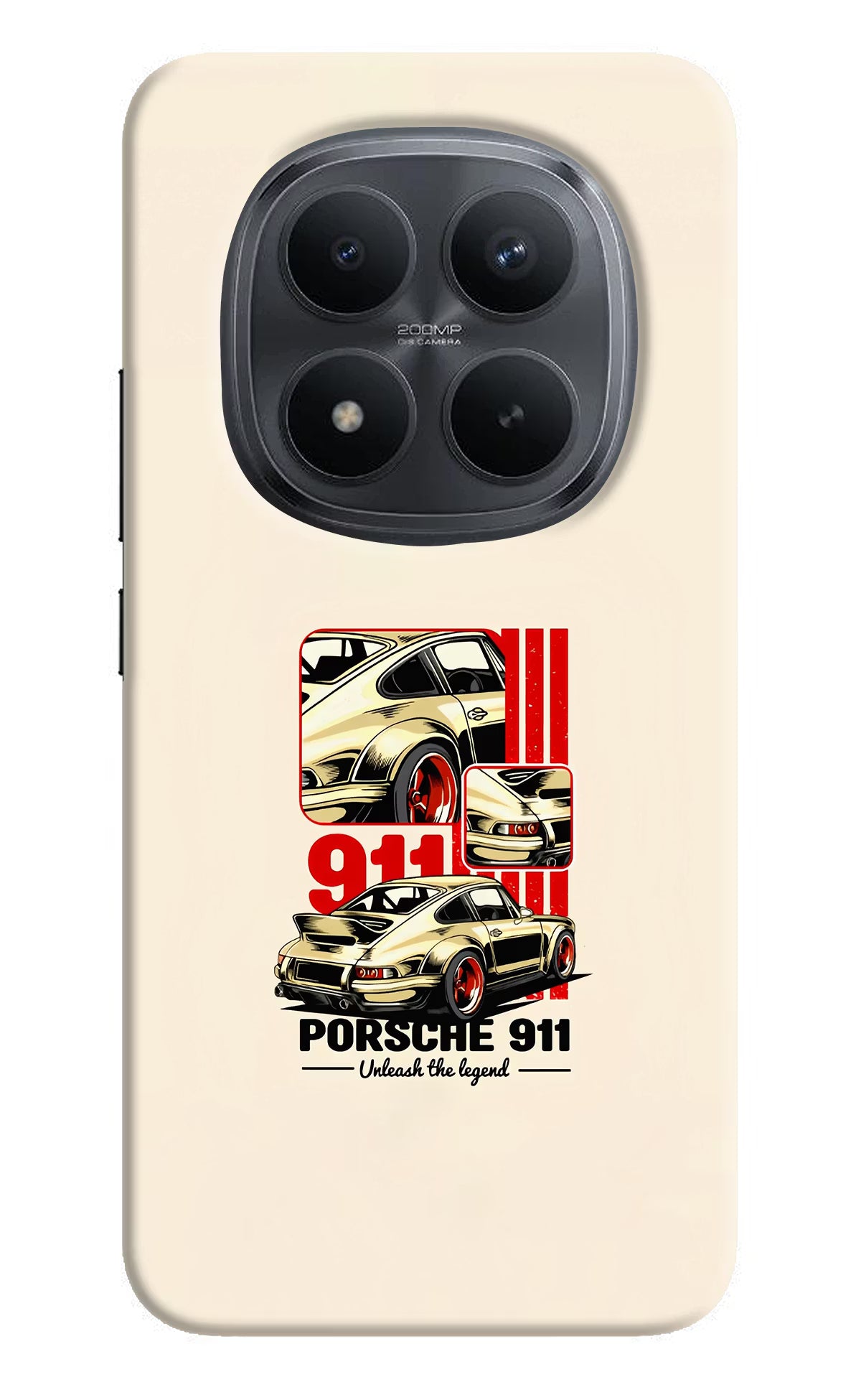 Classic Porsche 911 Redmi Note 15 Pro+ 5G Back Cover