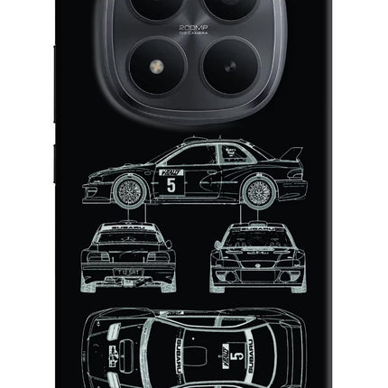 WRC'99 Redmi Note 15 Pro+ 5G Hard Case Back Cover by Casekaro
