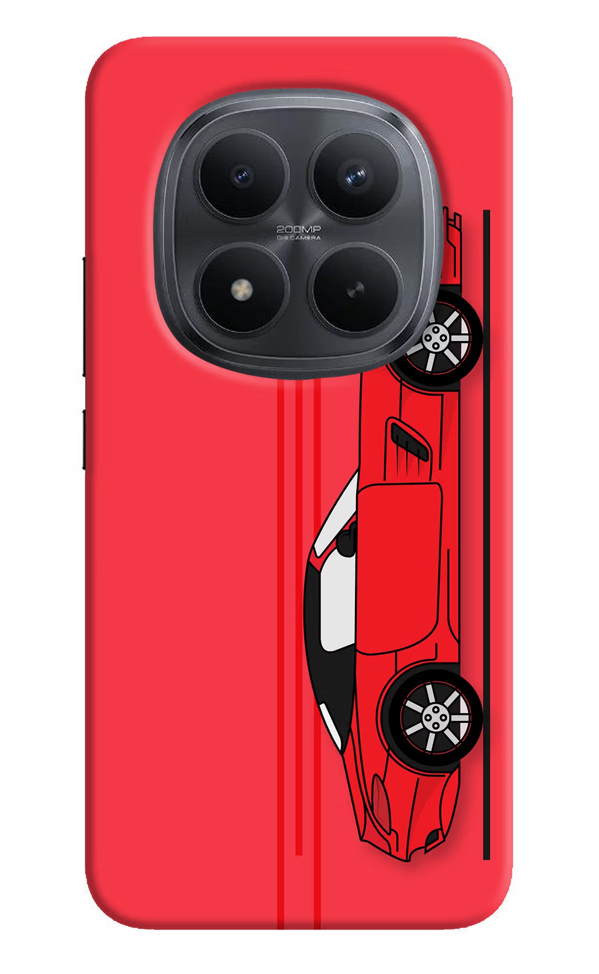 Red Velocity Redmi Note 15 Pro+ 5G Back Cover