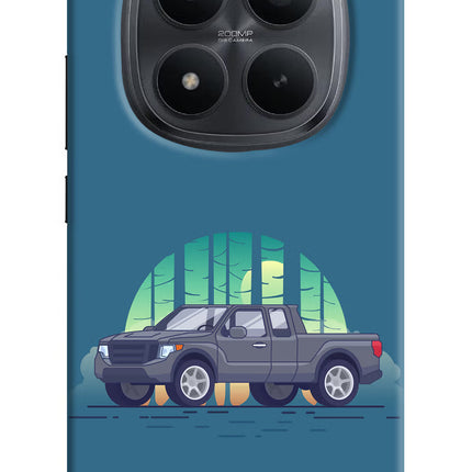 Retro Garage Vibe Redmi Note 15 Pro+ 5G Hard Case Back Cover by Casekaro