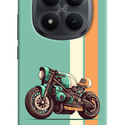 Striped Moto Drift Redmi Note 15 Pro+ 5G Hard Case Back Cover by Casekaro