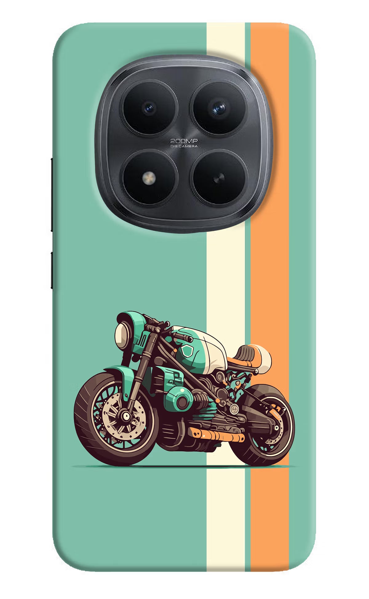 Striped Moto Drift Redmi Note 15 Pro+ 5G Back Cover