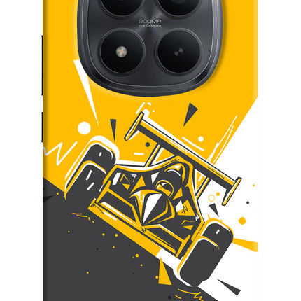 Track King Redmi Note 15 Pro+ 5G Hard Case Back Cover by Casekaro