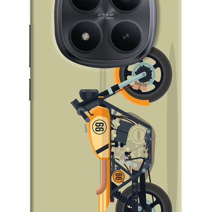 Vertical Speedster Redmi Note 15 Pro+ 5G Hard Case Back Cover by Casekaro