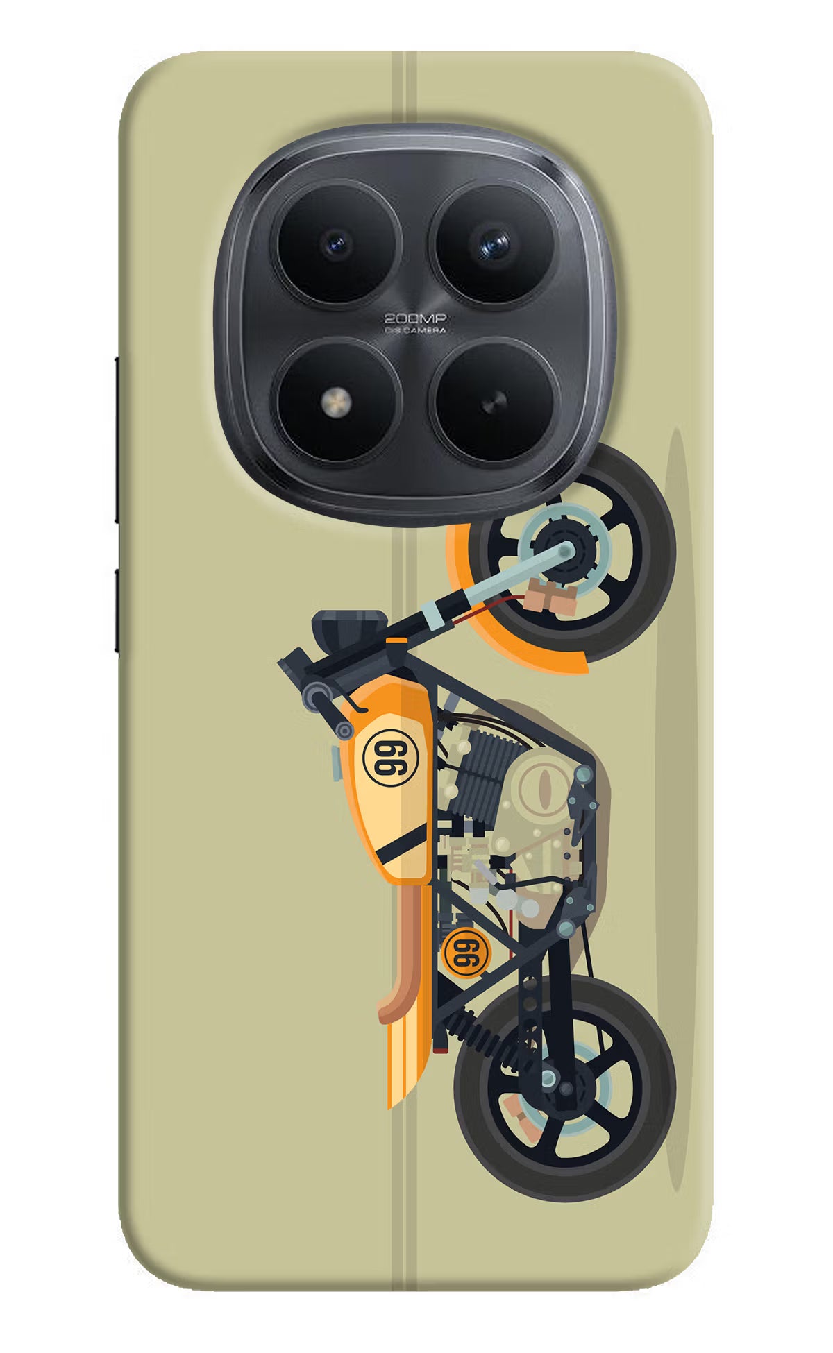 Vertical Speedster Redmi Note 15 Pro+ 5G Back Cover