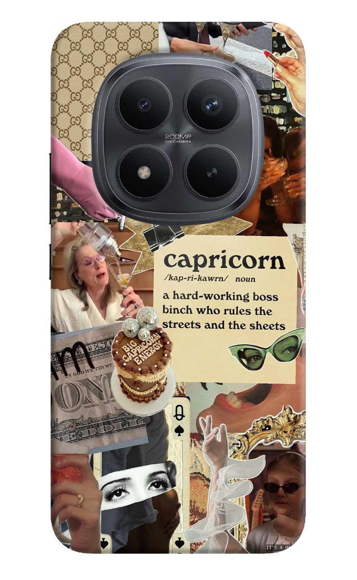 Capricorn Zodiac Redmi Note 15 Pro+ 5G Back Cover