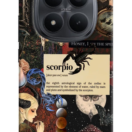 Scorpio Zodiac Redmi Note 15 Pro+ 5G Hard Case Back Cover by Casekaro