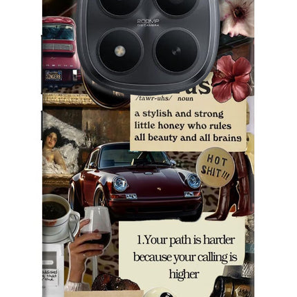 Taurus Zodiac Redmi Note 15 Pro+ 5G Hard Case Back Cover by Casekaro