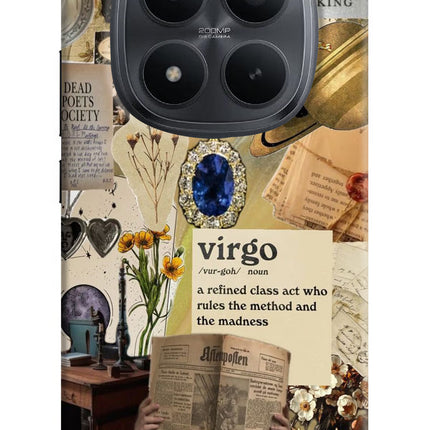 Virgo Zodiac Redmi Note 15 Pro+ 5G Hard Case Back Cover by Casekaro
