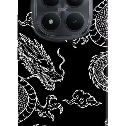 Twin Dragons Redmi Note 15 Pro+ 5G Hard Case Back Cover by Casekaro