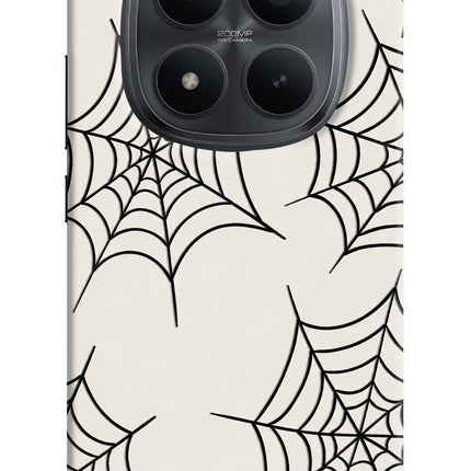 Spider Web Redmi Note 15 Pro+ 5G Hard Case Back Cover by Casekaro