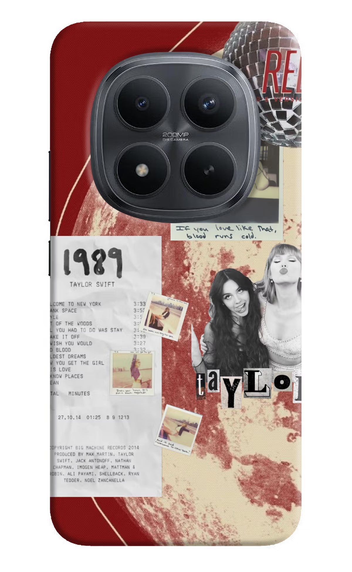 Taylor Swift Redmi Note 15 Pro+ 5G Back Cover