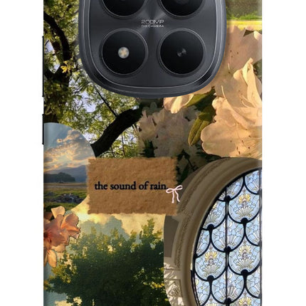 Rain Redmi Note 15 Pro+ 5G Hard Case Back Cover by Casekaro