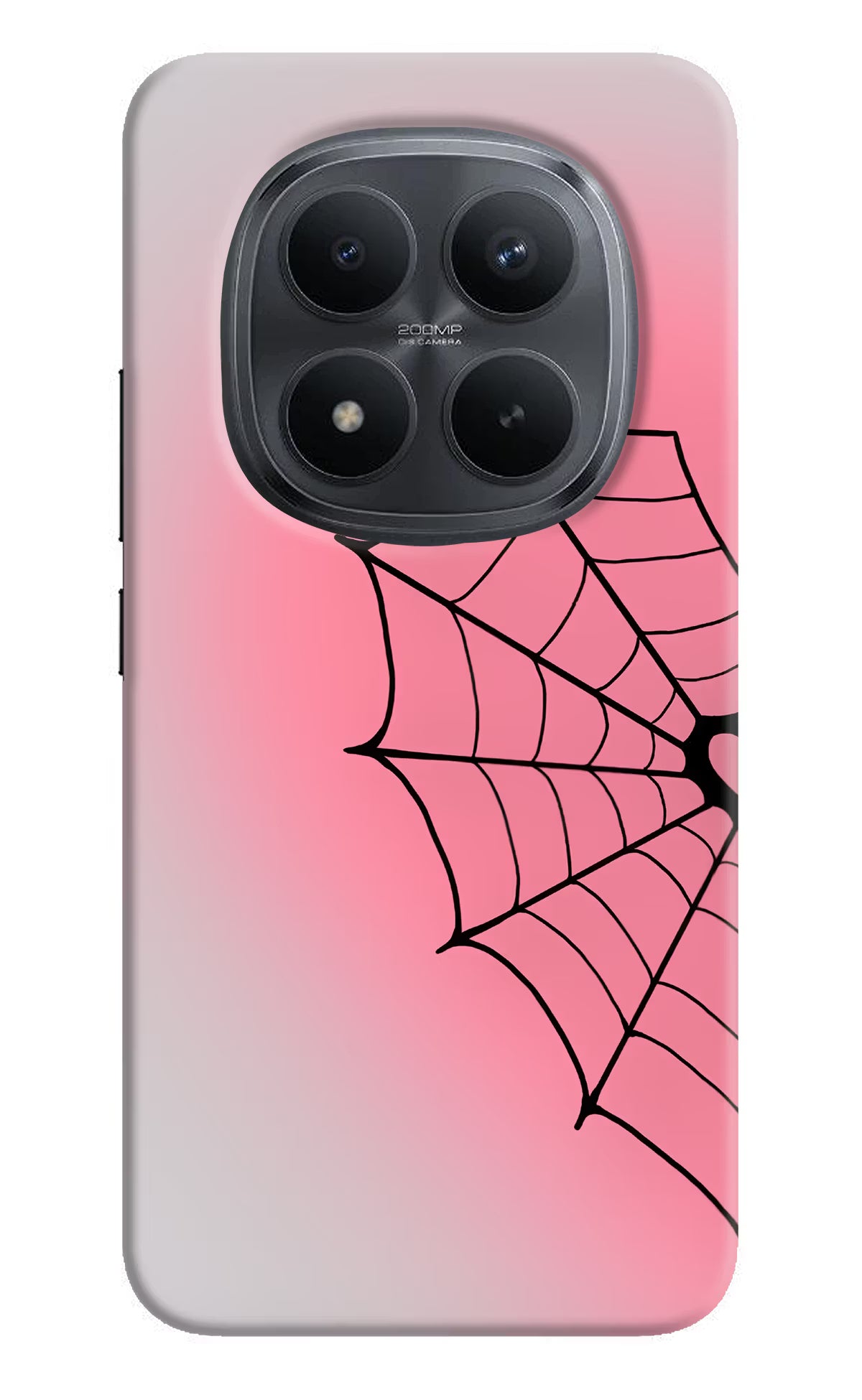 Pink Web Redmi Note 15 Pro+ 5G Back Cover