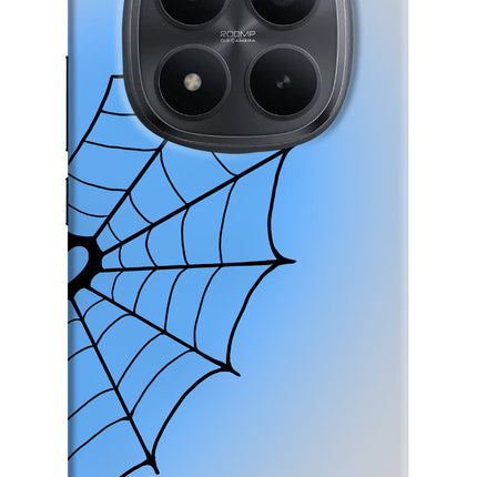 Blue Web Redmi Note 15 Pro+ 5G Hard Case Back Cover by Casekaro