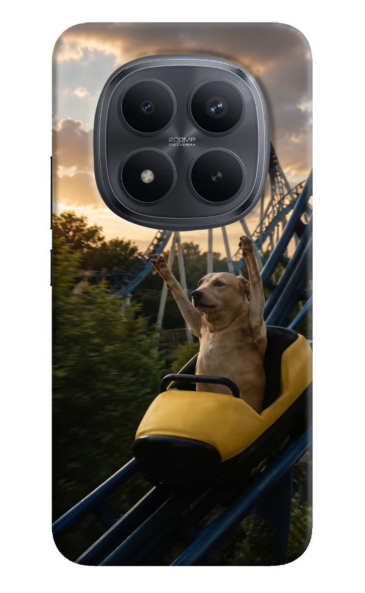 Rollercoaster Dog Redmi Note 15 Pro+ 5G Back Cover