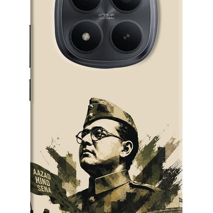 Netaji Rising Redmi Note 15 Pro+ 5G Hard Case Back Cover by Casekaro