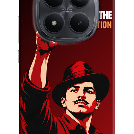 Bhagat Singh Revolution Redmi Note 15 Pro+ 5G Hard Case Back Cover by Casekaro