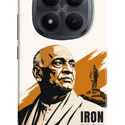 Sardar Patel Iron Will Redmi Note 15 Pro+ 5G Hard Case Back Cover by Casekaro