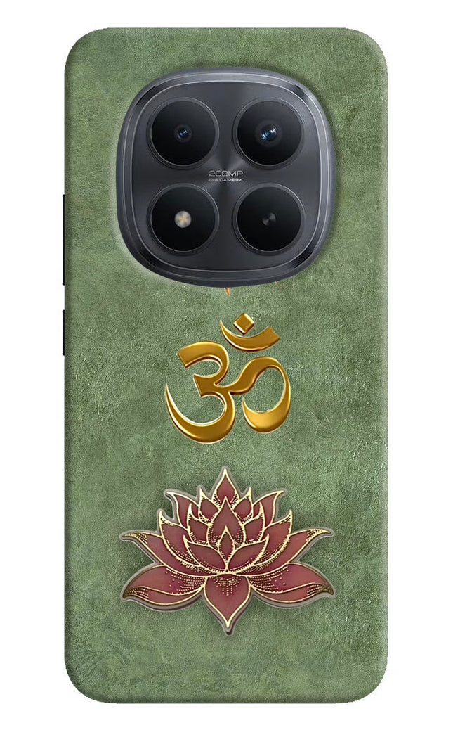 Om & Lotus Redmi Note 15 Pro+ 5G Back Cover