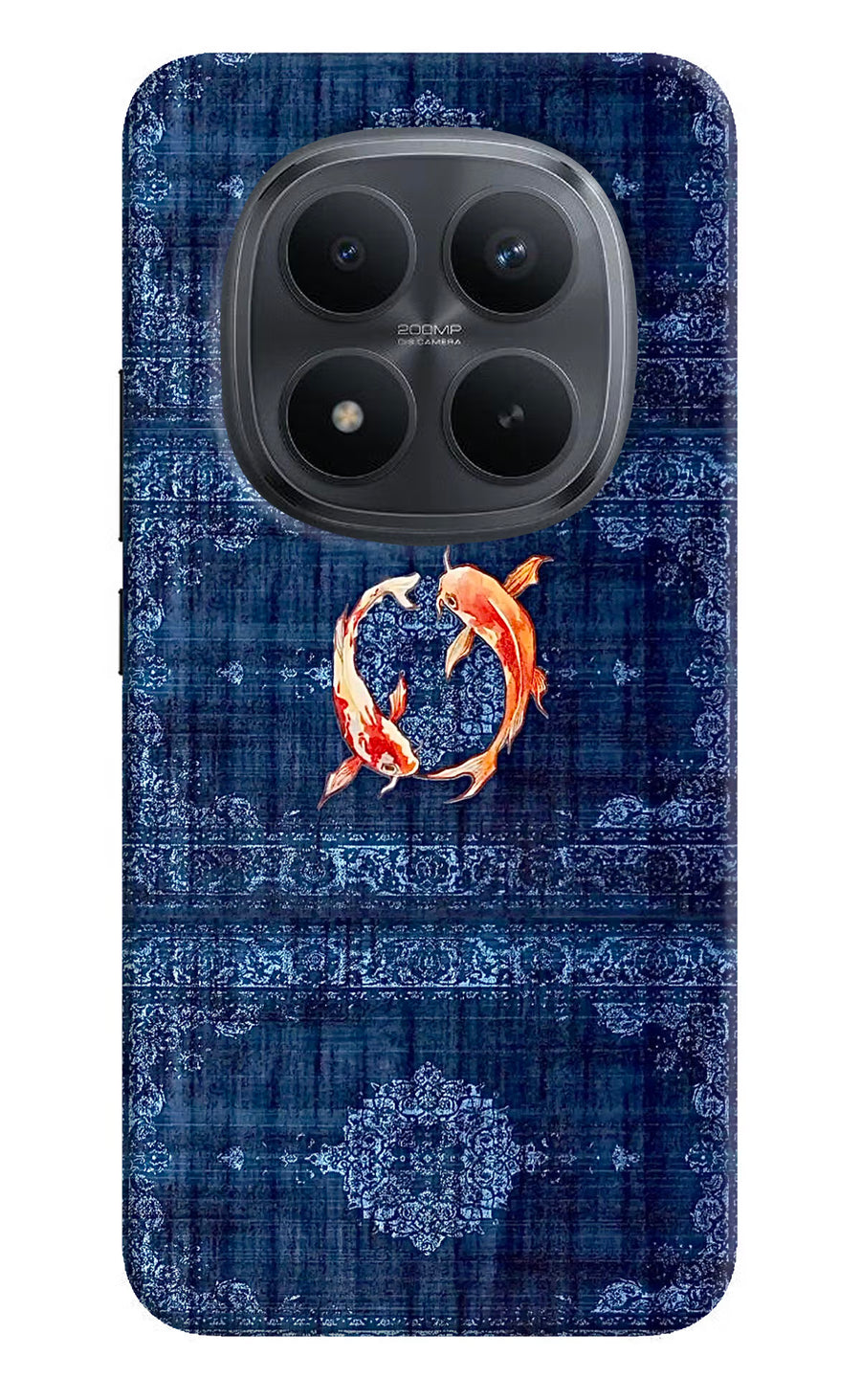 Koi Blue Redmi Note 15 Pro+ 5G Back Cover, Hard case