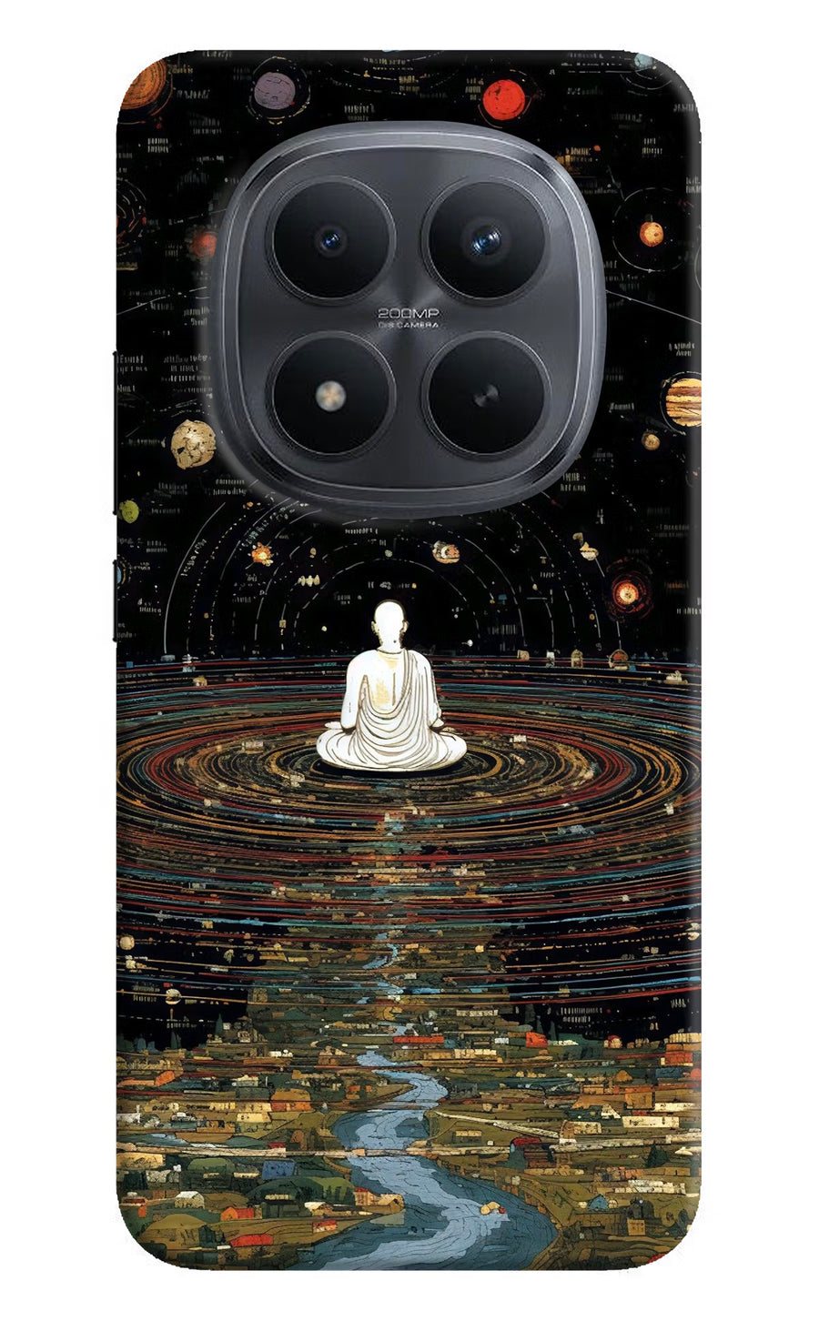 Space Monk Redmi Note 15 Pro+ 5G Back Cover, Hard case