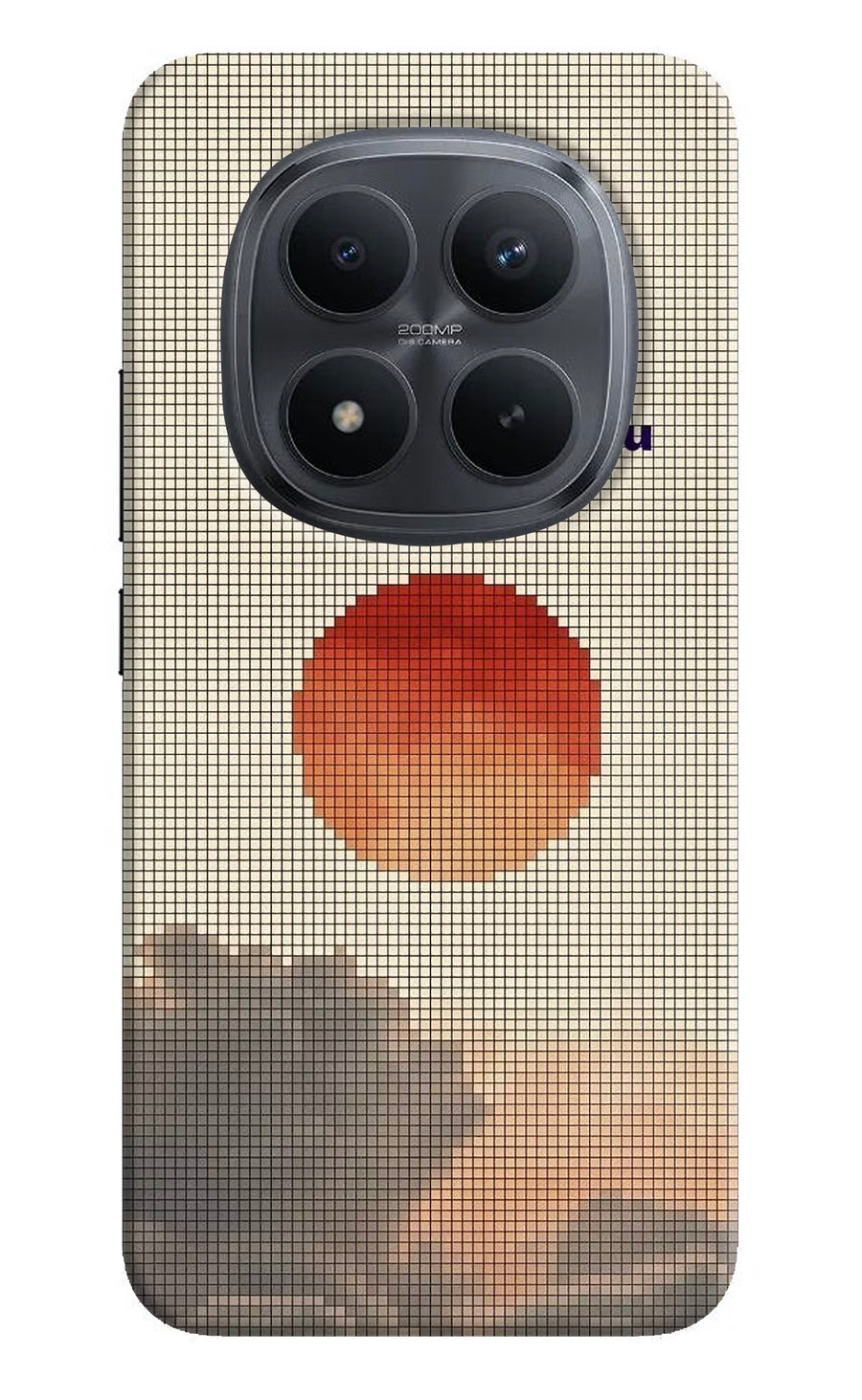 Pixel Sun Redmi Note 15 Pro+ 5G Back Cover, Hard case