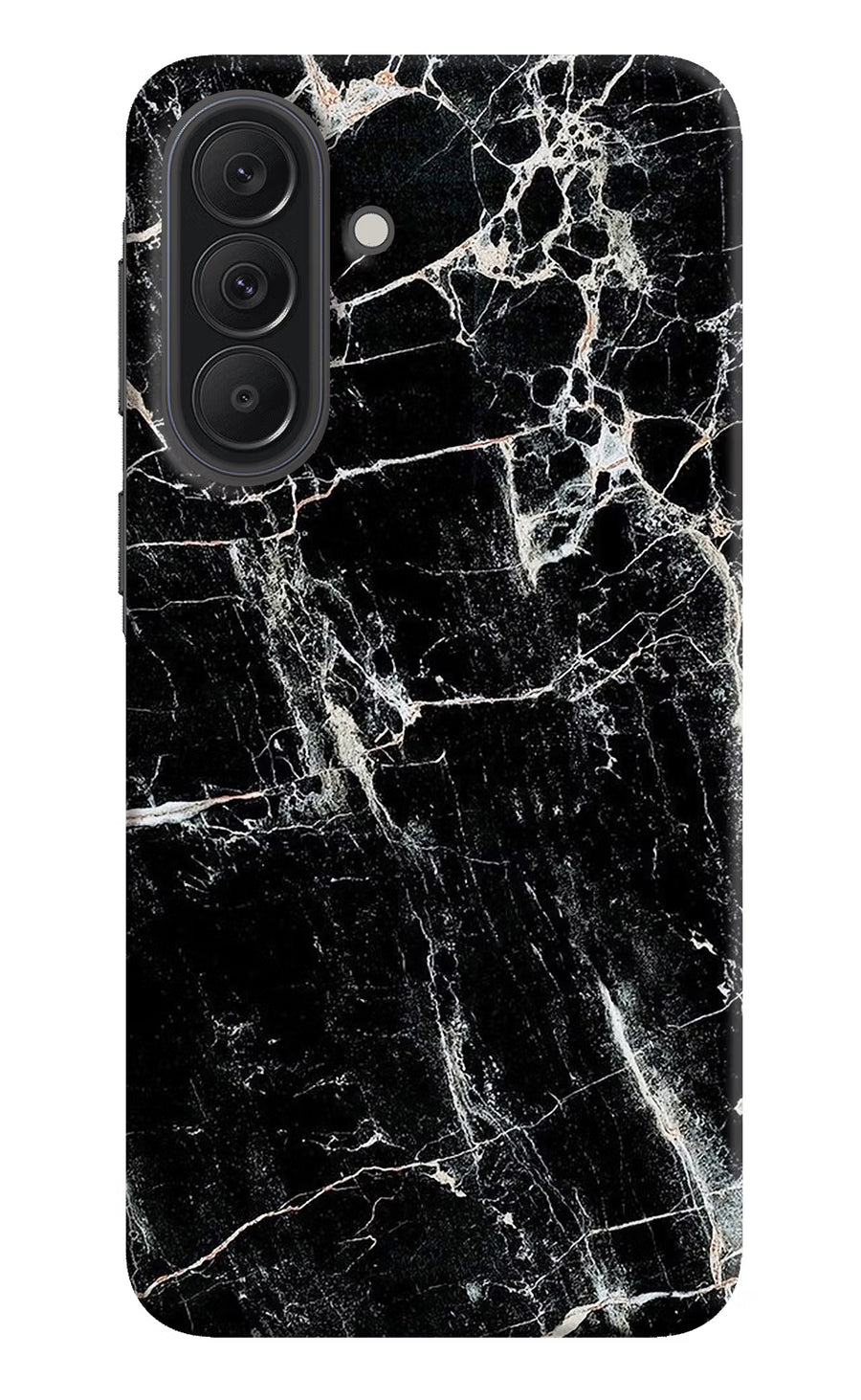 Black Marble Texture Samsung A37 5G Back Cover, Hard case