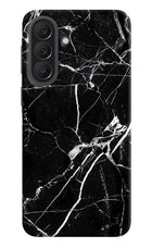 Black Marble Pattern Samsung A37 5G Back Cover