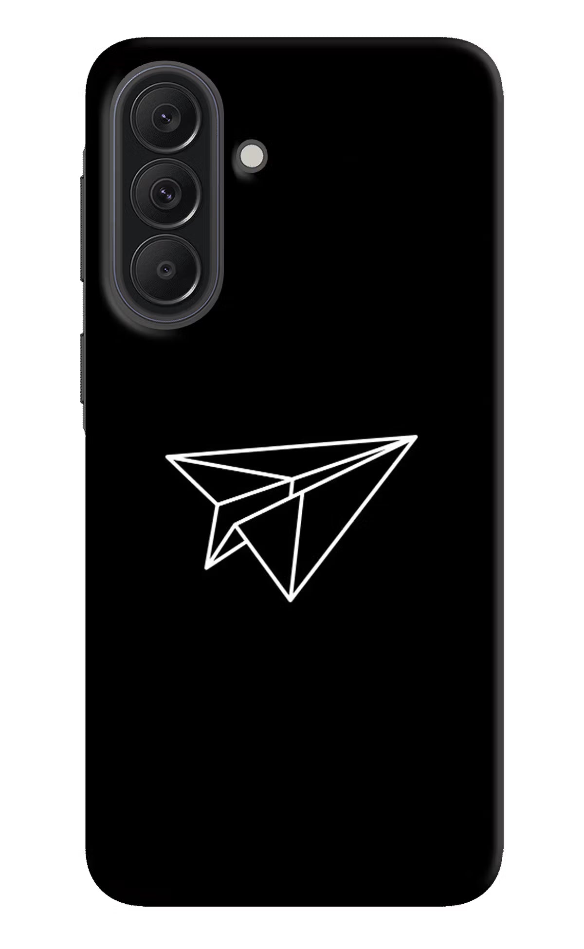 Paper Plane White Samsung A37 5G Back Cover