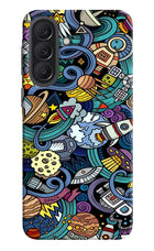 Space Abstract Samsung A37 5G Back Cover