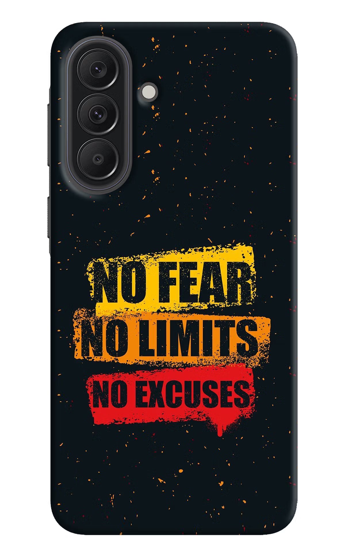 No Fear No Limits No Excuse Samsung A37 5G Back Cover