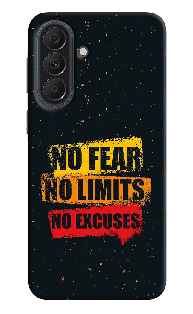 No Fear No Limits No Excuse Samsung A37 5G Back Cover
