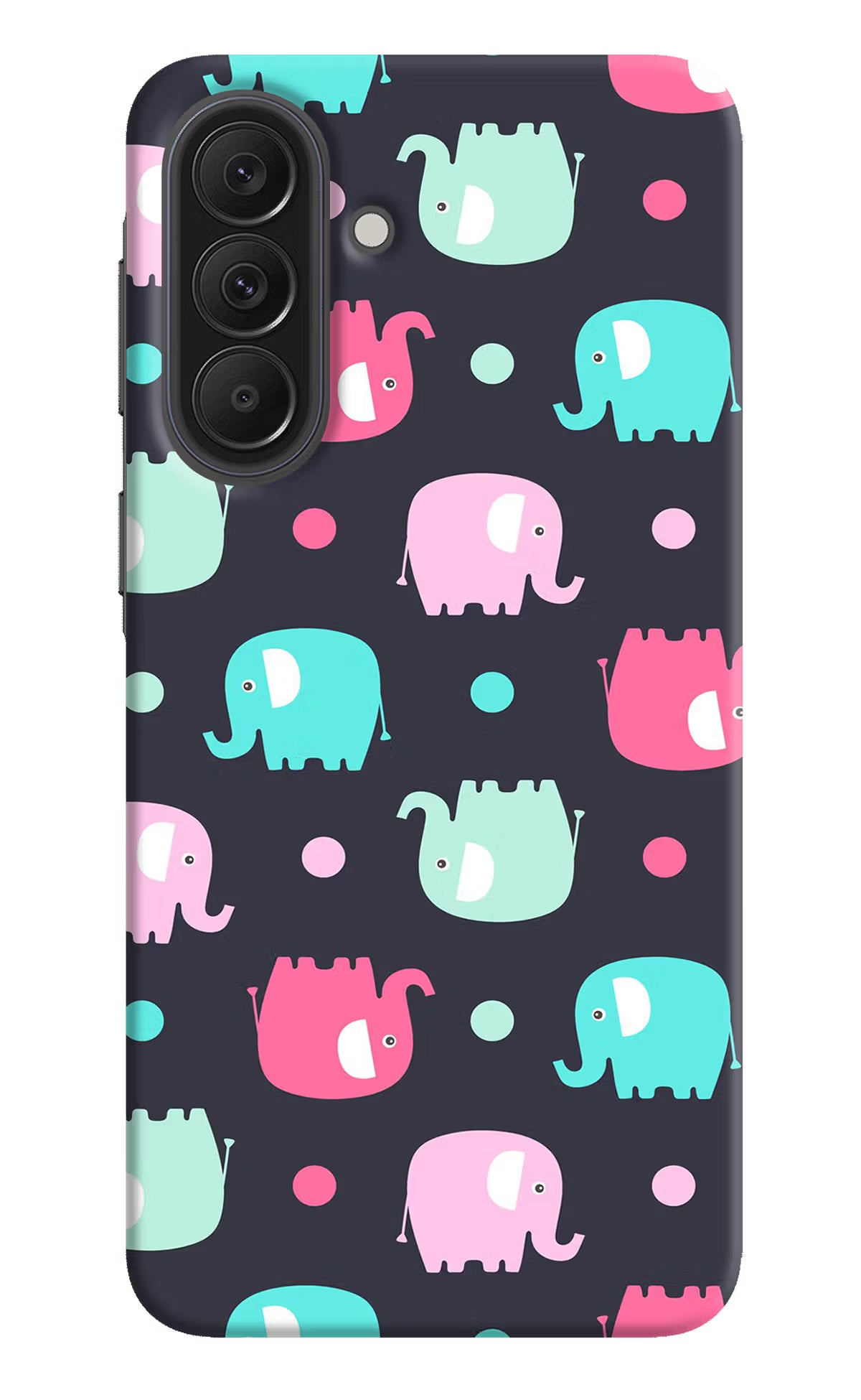 Elephants Samsung A37 5G Back Cover