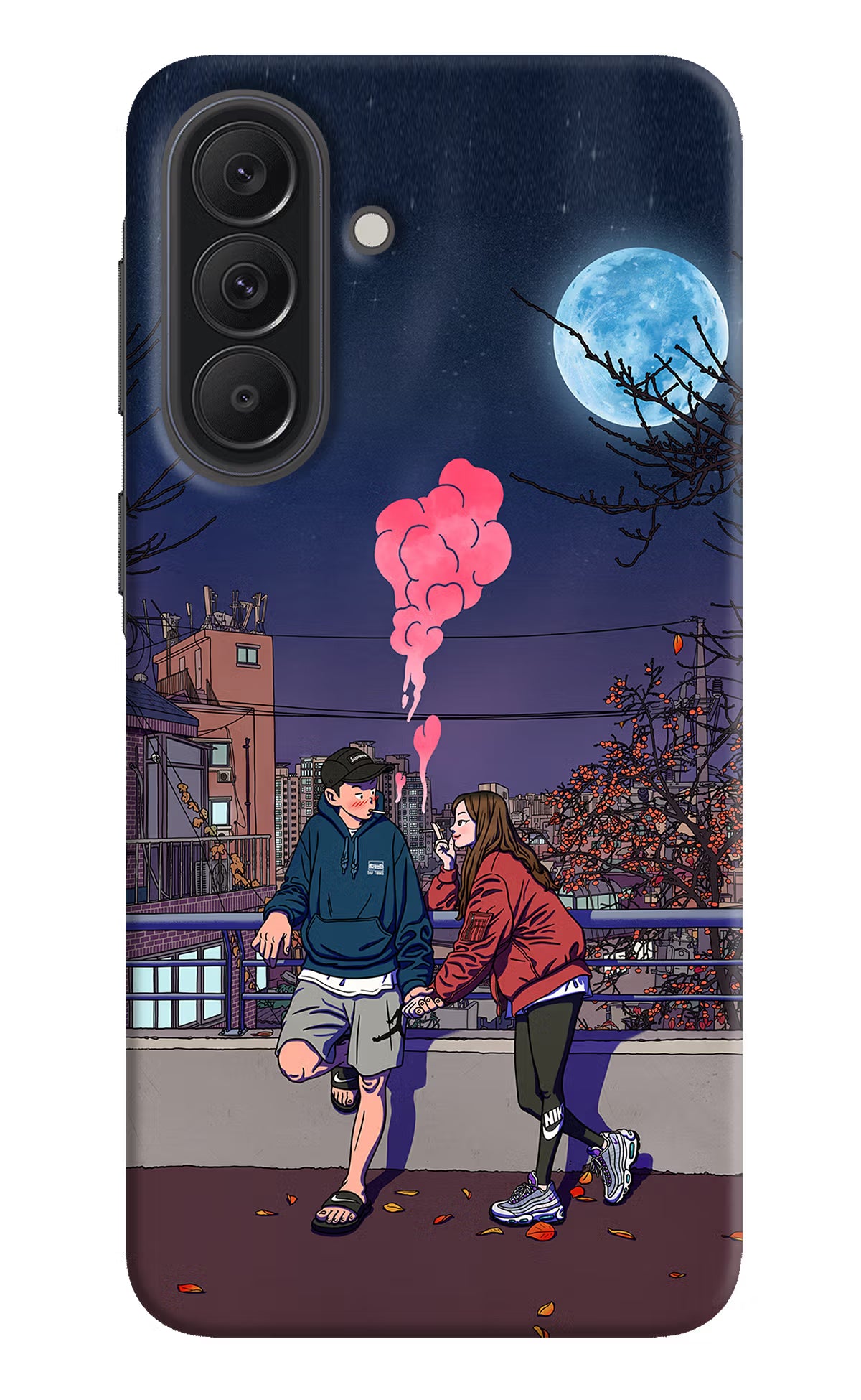 Chilling Couple Samsung A37 5G Back Cover